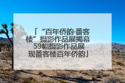 “百年侨韵·番客楼”摄影作品展揭幕 59幅摄影作品展现番客楼百年侨韵
