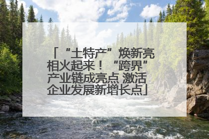 “土特产”焕新亮相火起来！“跨界”产业链成亮点 激活企业发展新增长点