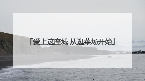 爱上这座城 从逛菜场开始