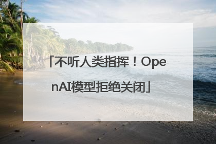 不听人类指挥！OpenAI模型拒绝关闭