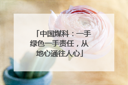 中国煤科：一手绿色一手责任，从地心通往人心