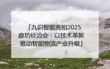 九识智能亮相2025廊坊经洽会：以技术革新推动智能物流产业升级