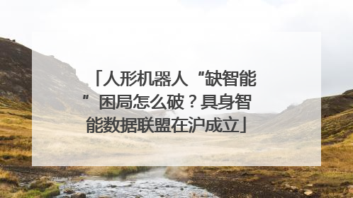 人形机器人“缺智能”困局怎么破？具身智能数据联盟在沪成立
