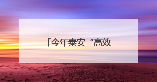 今年泰安“高效办成一件事”国定12个、省定2个事项正有序推进