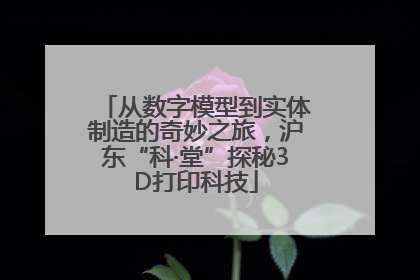 从数字模型到实体制造的奇妙之旅，沪东“科·堂”探秘3D打印科技