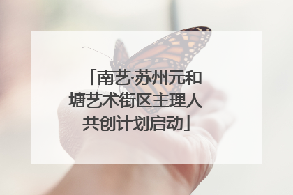 南艺·苏州元和塘艺术街区主理人共创计划启动