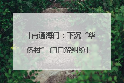 南通海门：下沉“华侨村” 门口解纠纷