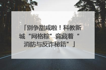 别争甜咸啦！科教新城“网格粽”竟藏着“消防与反诈秘籍”