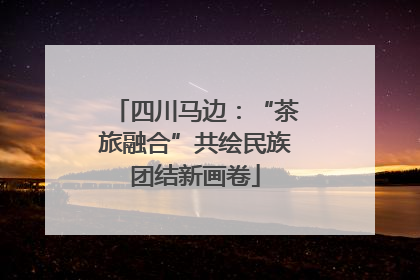 四川马边：“茶旅融合”共绘民族团结新画卷
