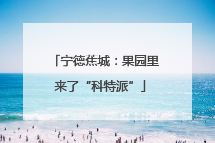 宁德蕉城：果园里来了“科特派”
