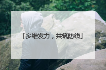 多维发力，共筑防线
