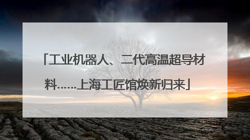 工业机器人、二代高温超导材料……上海工匠馆焕新归来