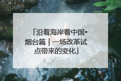 沿着海岸看中国•烟台篇｜一场改革试点带来的变化