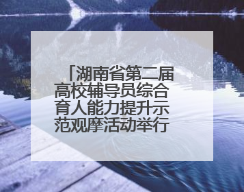 湖南省第二届高校辅导员综合育人能力提升示范观摩活动举行 南华大学获特等奖和一等奖