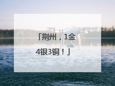 荆州，1金4银3铜！