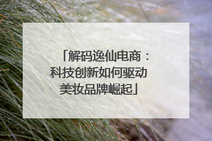 解码逸仙电商：科技创新如何驱动美妆品牌崛起