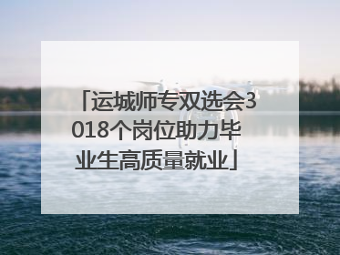 运城师专双选会3018个岗位助力毕业生高质量就业