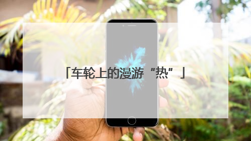 车轮上的漫游“热”