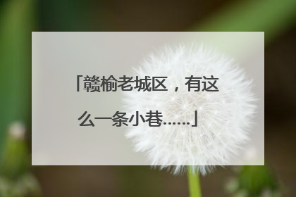 赣榆老城区，有这么一条小巷……