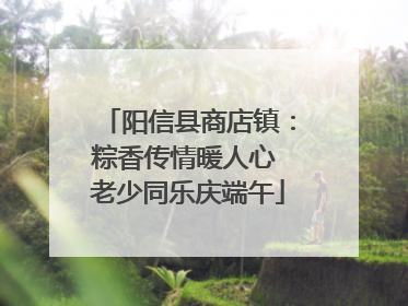 阳信县商店镇：粽香传情暖人心 老少同乐庆端午
