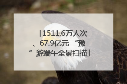 1511.6万人次、67.9亿元 “豫”游端午全景扫描
